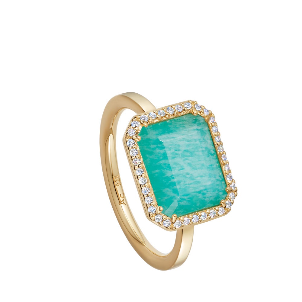 Amazonite Ring