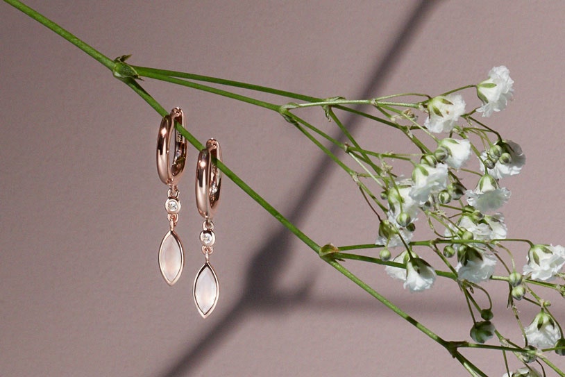 Pearl and gold jewellery stack