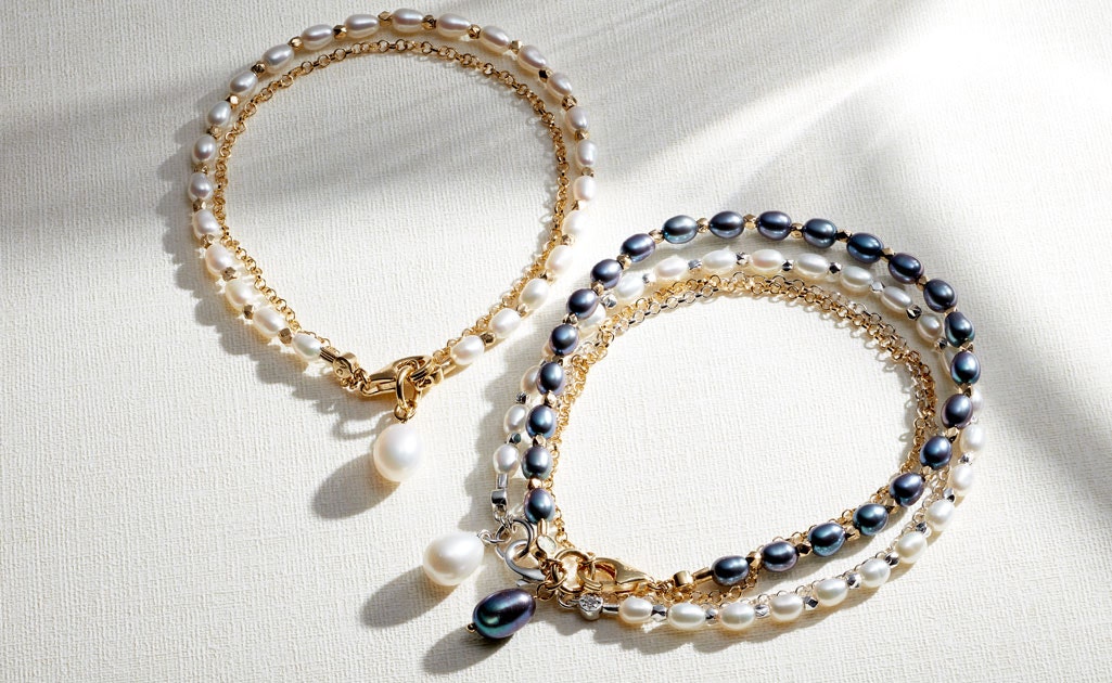 pearl bracelets