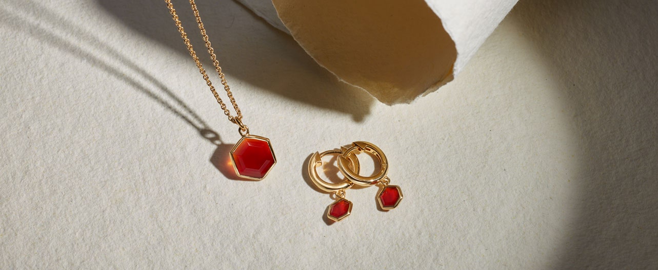 Red Agate Jewellery