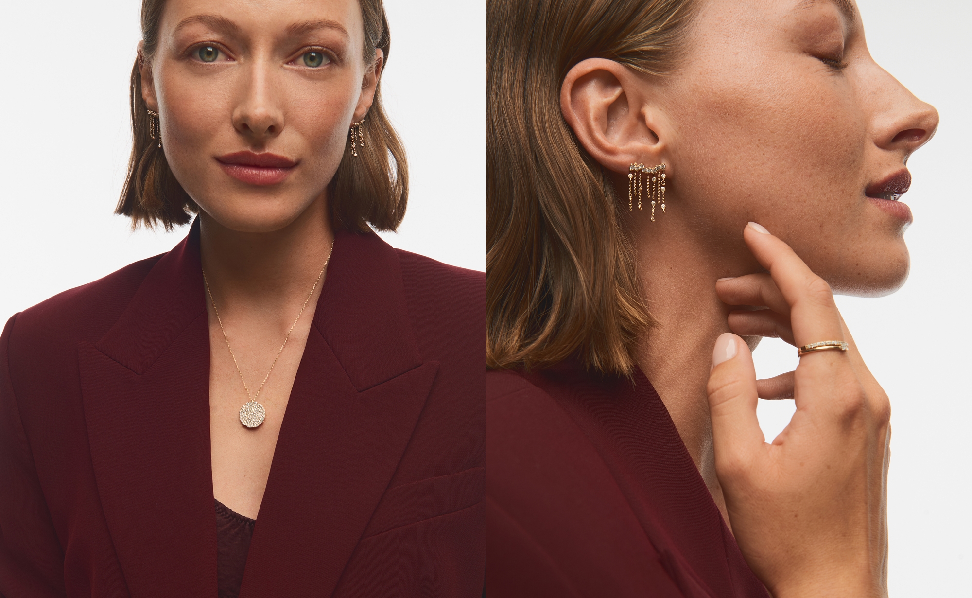 Gold Locket Necklace For Women