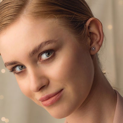 ROSE GOLD STUD EARRINGS ROSE GOLD STUD EARRINGS