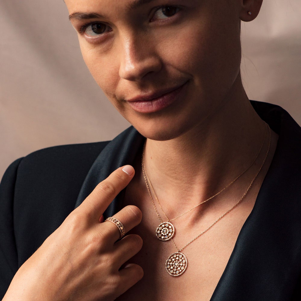 opal ring with matching opal pendants