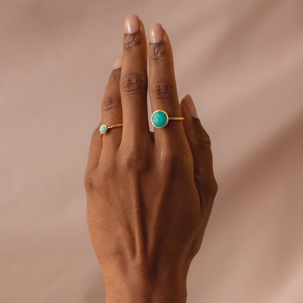 Amazonite Ring