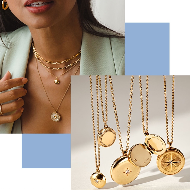 Locket Necklaces - Gold Locket Necklaces | Astley Clarke